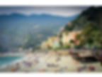 people on a beach in the amalfi coast italy