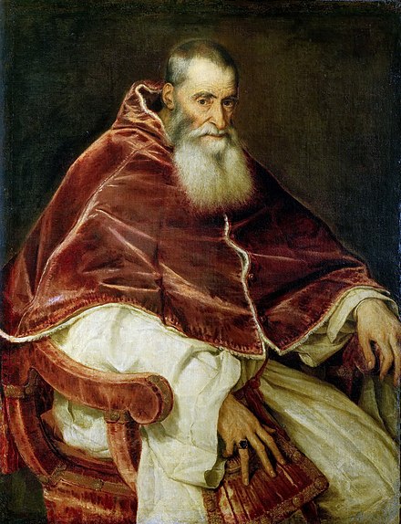 Portrait of Pope Paul III