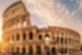 view of the colosseum in rome italy