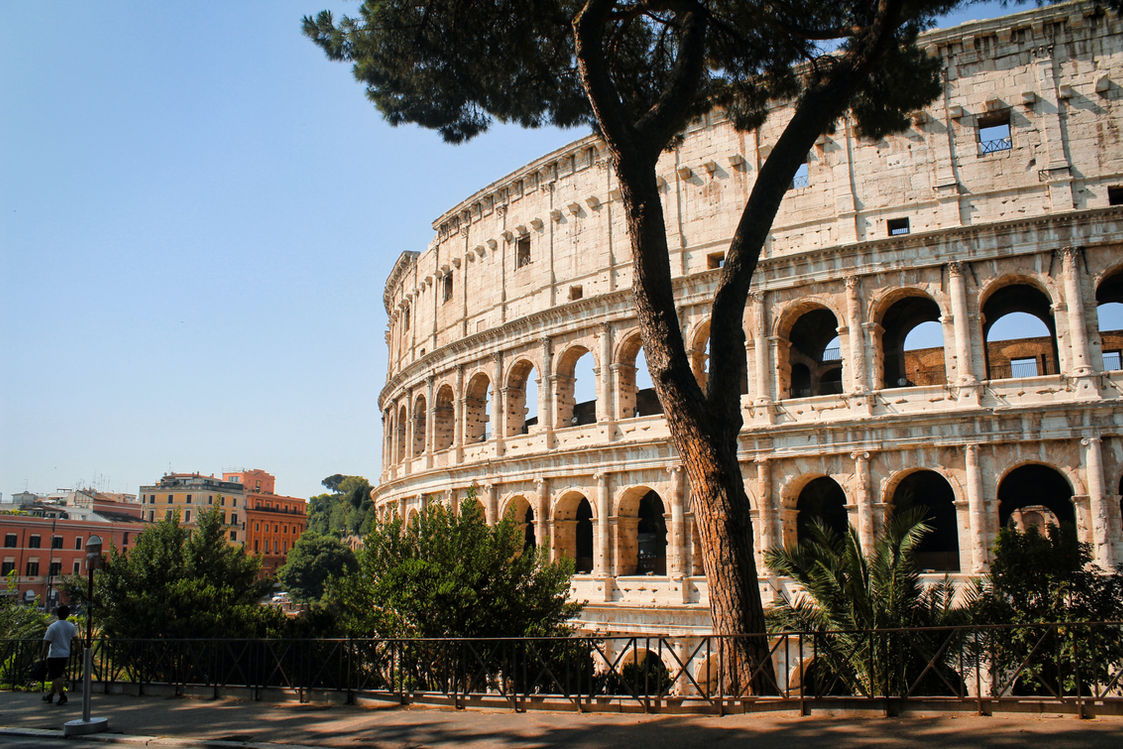 the colosseum rome italy